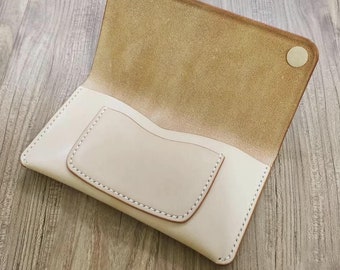Simple flip card bag die cut set, DIY Leather Long flip wallet Punch Die Set,Leather Crafts Kraft Tool Set, DIY Leather Template