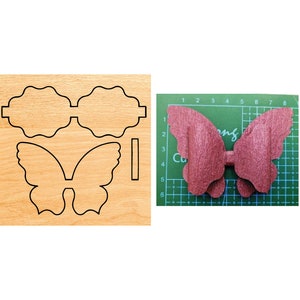 Butterfly bow Leather Cutting Die,Bow-knot Shape Leather Punch Die Cut Mold,Leather Crafts Kraft Tool,Sizzix Cut Die,Paper Crafts Kraft Tool