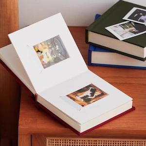 Album Fuji Polaroid personalizzato, esclusivo album fotografico da 3 pollici, album fotografico scrivibile con memoria, regali di album di Natale fai da te - può contenere 20 pezzi