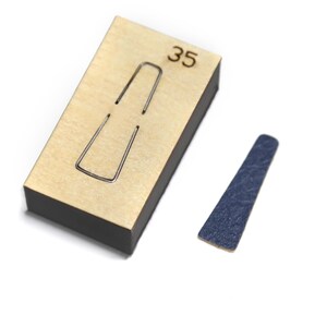 Leather Cutting Die,Leather Drop Earring Die Cut,Custom Size Earring Leather Punch Die Cut Mold,Leather Crafts Kraft Tool