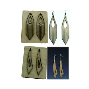 Drop Earring Shape Custom Leather Cutting Die,Leather Punch Die Cut Mold,Leather Crafts Kraft Tool