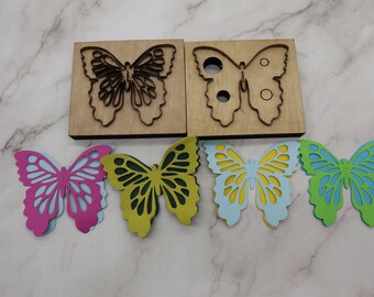 Boutique de papel la feliz Mariposa Grande Metal Die nuevo,
