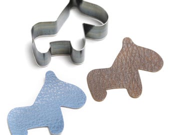 Custom Dog Steel Leather Cutting Die, Puppy Leather Punch Mold, Crafts Tool