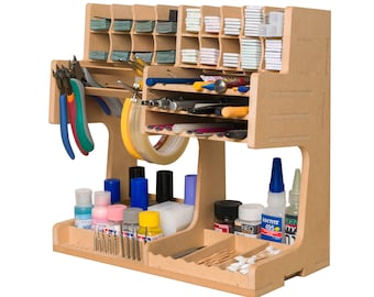 Wooden tool shelf,Leathercrafts Tools Holder,Tools Organizer,Tools Display Holder
