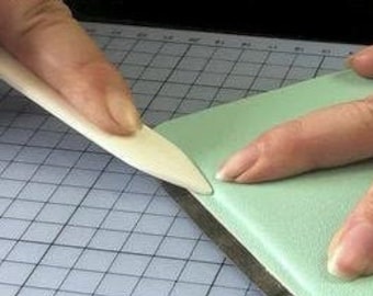 Leather Bone Folder,Bone Folder Tool,Paper Folding Scoring Tool