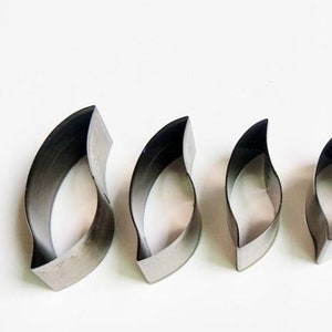 Custom Leaf Steel Leather Cutting Die, raindrop Design Leather Punch Die Cut Mold, leaf Steel Leather Crafts Kraft Tool