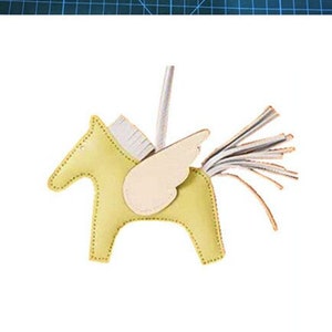 Flying pony keychain Leather Cutting Die Cut Mold,Custom Leather Punch Die Set,Leather Crafts Kraft Tool,Handmade Cutters