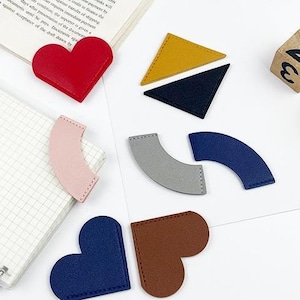 Heart Bookmarks Custom Leather Cutting Die, triangle Leather Punch Die Cut Mold, arch Leather Crafts Kraft Tool