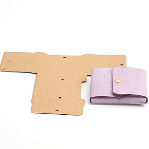 Münzpaket Leder Stanzform,Karte Geldbörse Papier Krafts Vorlage,Leder Stanzer Set,handgefertigte Cutter