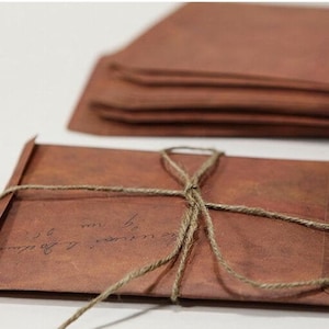 100 PCS Envelopes set, vintage style gift card envelopes, mini coin envelopes, wax stamp envelopes, blessing card envelopes