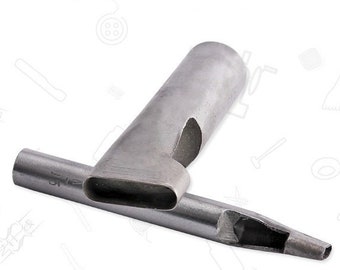 Oval Shape Hollow Leather Craft Punch Tools,Oblong Slot Hole Punch,Belt Strap Handbag Cutter Stitching