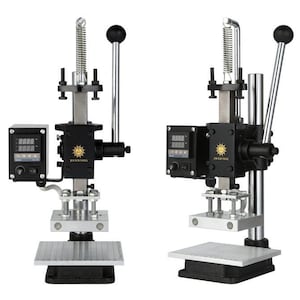 Leather Imprinting Machine, Hole Punching, Bronzing Tool, DIY Cutting, Stitching