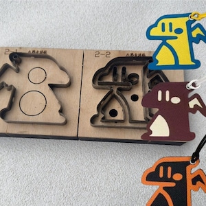 Jeu de matrices de perforation en cuir orange, moule de découpe de cuir de porte-clés de fruits bricolage, outil Kraft d'artisanat en papier sizzix de fruits