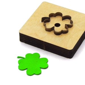 Four-leaf Clover Custom Leather Cutting Die,Leather Punch Die Cut Mold,Leather Crafts Kraft Tool,Keychian leather dies mold,Hanging ornament