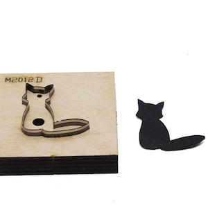 Fox Leather Cutting Die,Custom cat Leather Punch Die Cut Mold,Leather Crafts Kraft Tool