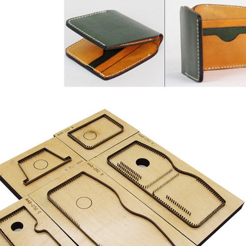 Wallet Custom Leather Cutting Die Cut Moldpurse Leather Punch Etsy