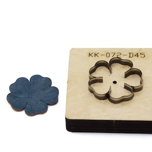 Flower Leather Punch Die Cut Mold,Leather Crafts Kraft Tool,, Custom Leather Cutting Die