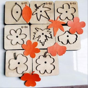 Blätter Sammlung Leder Handwerk Kraft gestanzt, Ahornblätter Leder Stanzer Form, personalisierte Leder Handwerk Kraft Werkzeug, DIY-Werkzeug