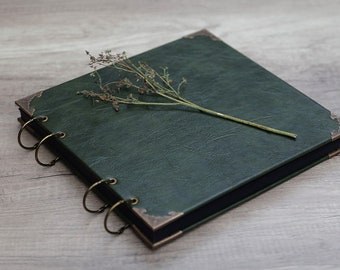 Blanc Photoalbum with Personalized Cover Album for Pictures Scrapbook Photo Guestbook 30 photos PERSONALIZED Photo Album