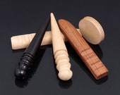 Leather Edge Slicker,Wood Polishing Leathercraft Hand Tool,Leather Wooden Edge Smooth Burnisher