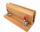 Leather Retaining Clip Wood Tools, Leather Craft Stitching Pony Vise Tool,Leather Lacing Pony ,Stitching Horse