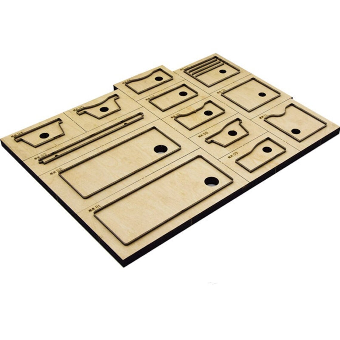 DIY Walletcustom Leather Punch Die Setleather Cutting Die Cut Etsy