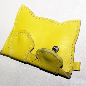 Couvrir le visage de sac de carte de chat de coupe en cuir de moule découpé sur mesure, ensemble de matrices de poinçon en cuir de forme de sac de bricolage, ensemble d'outils Kraft d'artisanat en cuir