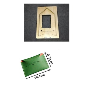 Envelope style wallet Leather Cutting Die Cut Mold,Custom Leather Punch Die Set,Leather Crafts Kraft Tool,Handmade Cutters