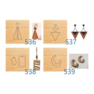 Earring Shape Custom Leather Cutting Die,Leather Punch Die Cut Mold,Leather Crafts Kraft Tool