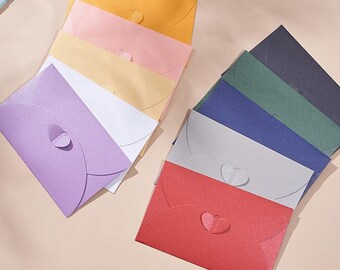 100 Buste Di Carta Kraft Con 100 Biglietti Di Carta Bianchi, Mini Buste Con Chiusura A Cuore Per Carte Regalo Fai Da Te Graffiti | IT