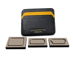 Stampo per fustellatura di pacchetti di carte semplici in pelle, set di fustelle fai da te per sacchetti di carte in pelle, set di utensili per artigianato in pelle Kraft, regalo fatto a mano, regalo di Natale