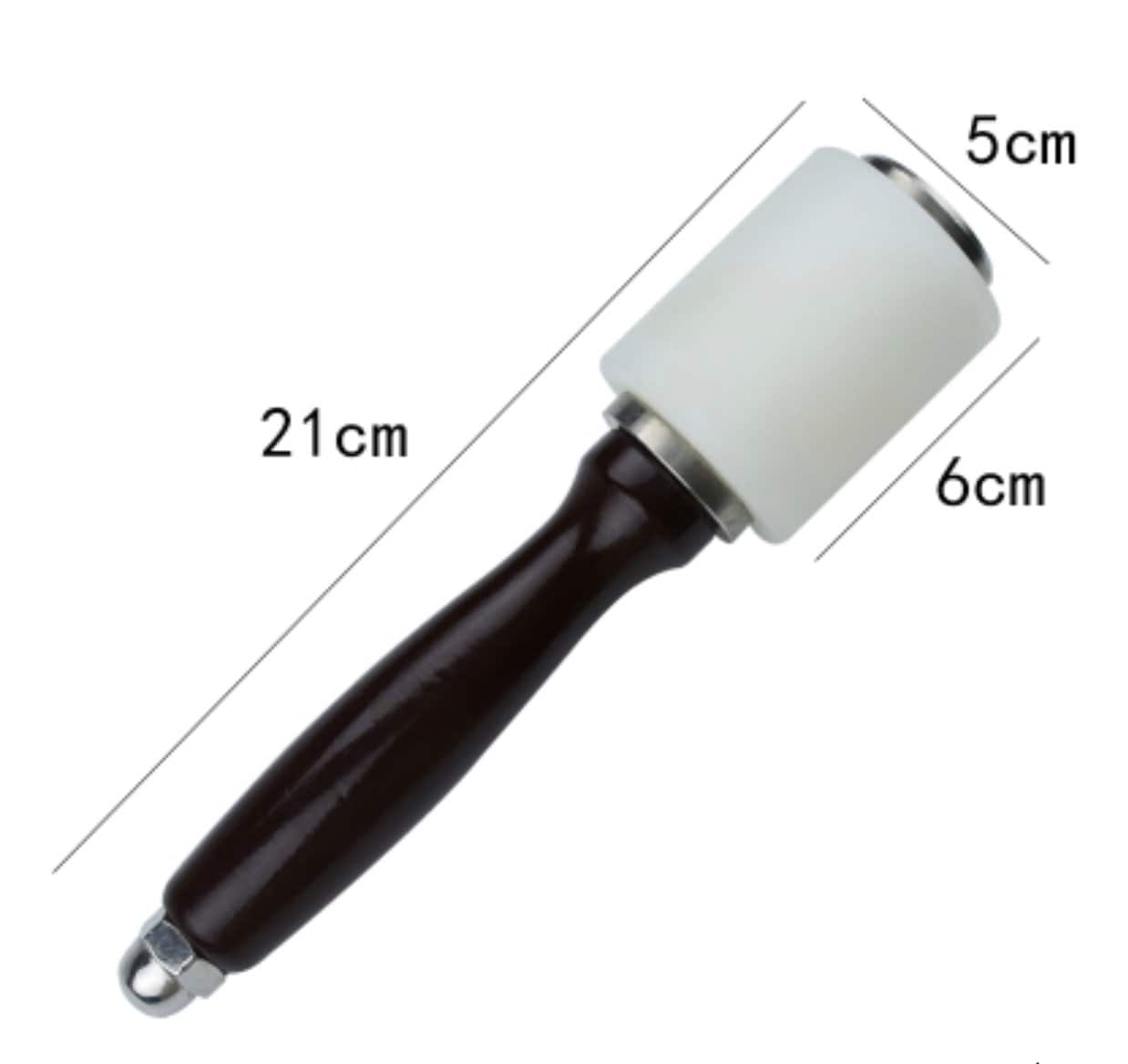 Leather Carving Hammer Nylon Hammer Tool With Wood Handle Etsy