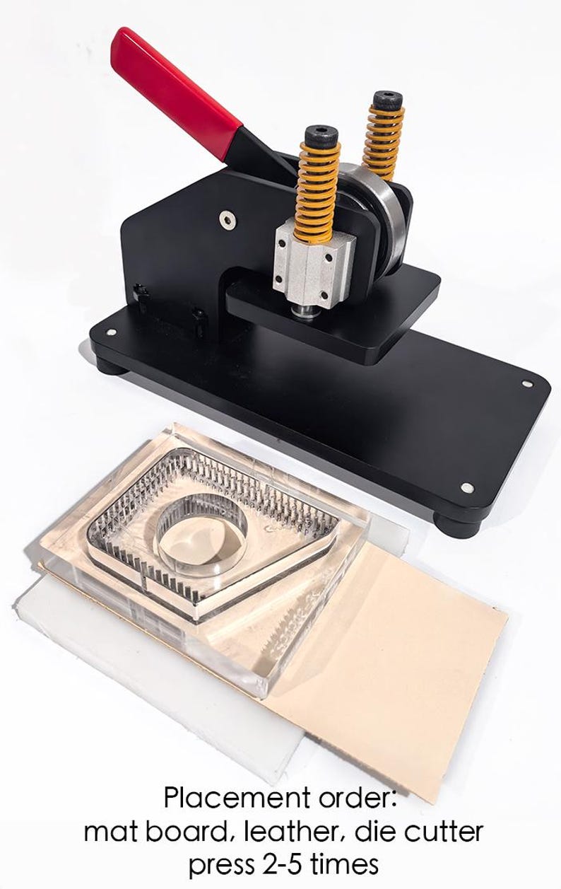 Mini Manual Die-cutting Machine, Rocker Model Knife and Die Leather ...