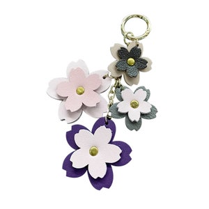 Flower Keychain Leather Cutting Die,Eight Petal Flower Shape Leather Punch Die Cut Mold, Leather Crafts Kraft Tool