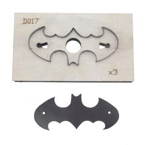 NEW！Bat Shape Custom Leather Cutting Die,Earrings Leather Punch Die Cut Mold,Cute Keychain Leather Crafts Kraft Tool
