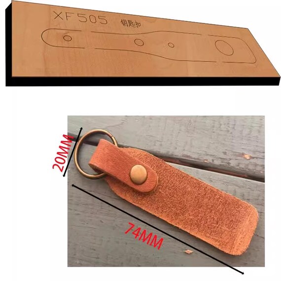 Leather Label Cutter Die, Key Belt Message Leather Punch Die Set
