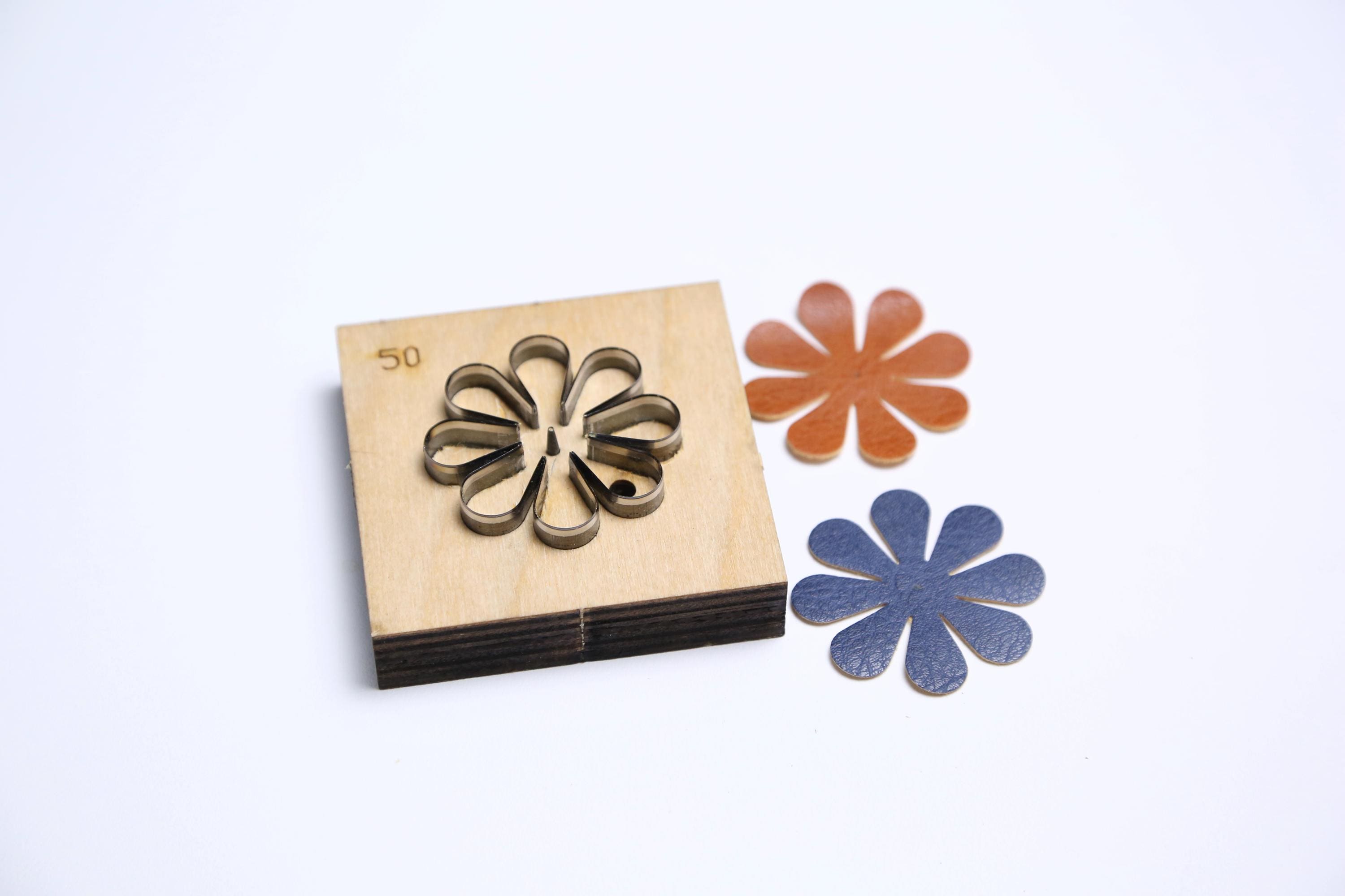 Custom Leather Cutting Die,eight Petal Flower Shape Leather Punch