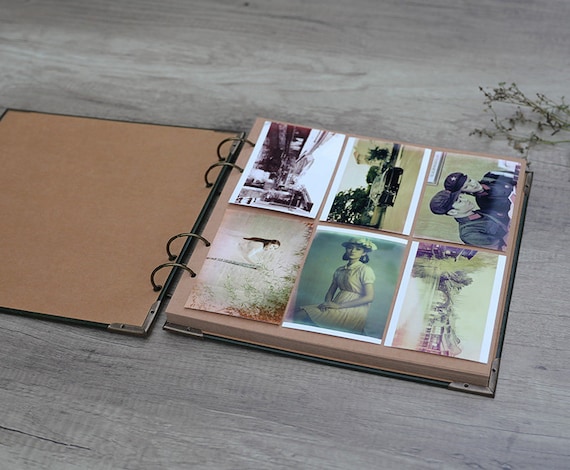 Ready to Ship Gift Photo Album With Custom ,printing Scrapbook Vintage  Collection,wedding Guest Book, Instax Photo Travel Memory Album -   Ireland