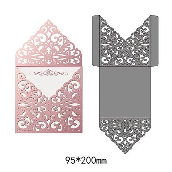 Wedding Invitations Card Making Craft Metal Die Cutter,Card Edge Die Cut,Handmade Card Scrapbook Metal Die Cut,Metal Cutting Die