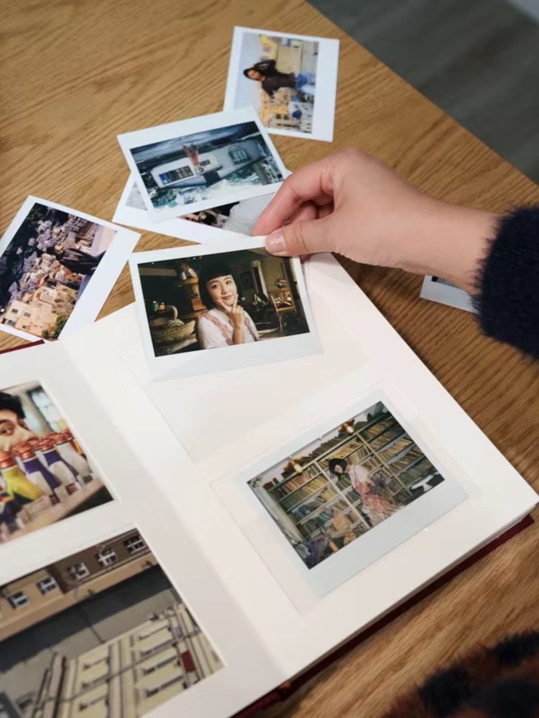 5inch Wide Photo Album,5inch Polaroid Photo Album Instax Photo Memory