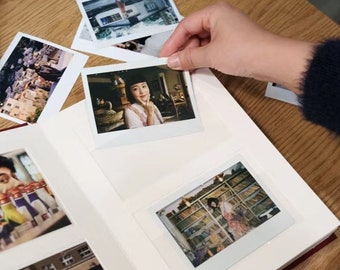 5-inch wide photo album,5-inch Polaroid photo album Instax Photo Memory Album,Writable Photo Album,For Polaroid Photo Paper,Valentine Gifts