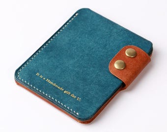 Thin button card bag die cut set,Leather Simple card bag Cutting Die Mold,Leather Crafts Kraft Tool