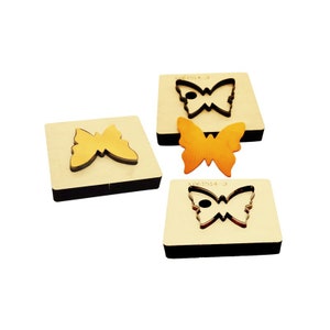 Butterfly Custom Leather Cutting Die,Animal Keychain Leather Punch Die Cut Mold,Earrings Leather Crafts Kraft Tool