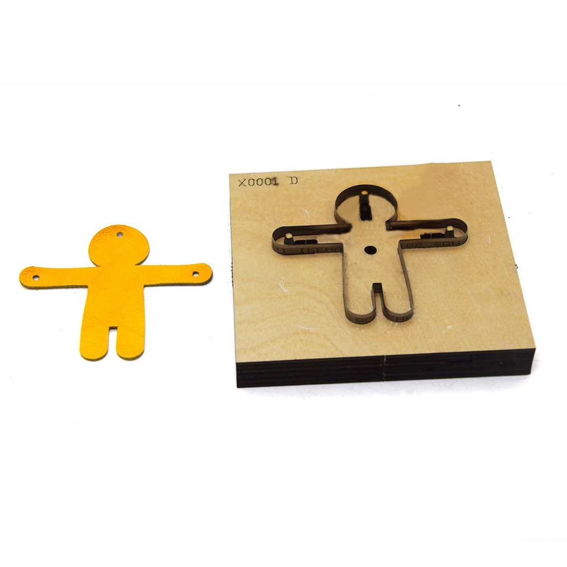 Custom Size Leather Punch Die Cut Moldboy and Girl Design Etsy