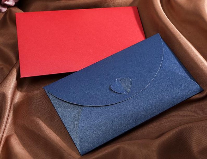 Heart Kraft Envelopes Set,Personalized Printing Envelopes With Love Heart Closure,Blank Cards,Mini Coin Envelopes,Gift Card Envelopes, image 14