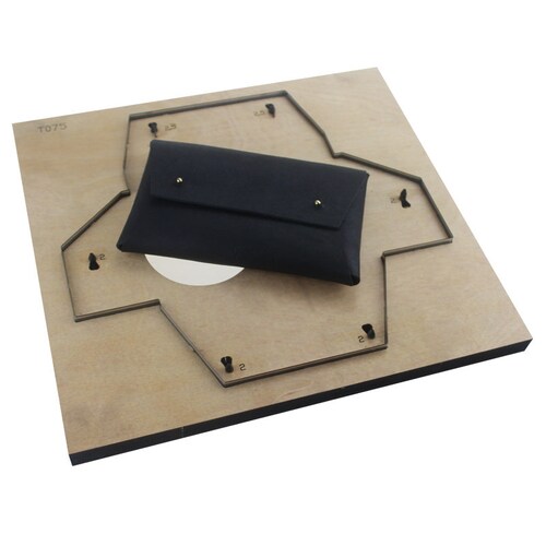 Wallet Custom Leather Cutting Die Cut Moldpurse Leather Punch Etsy