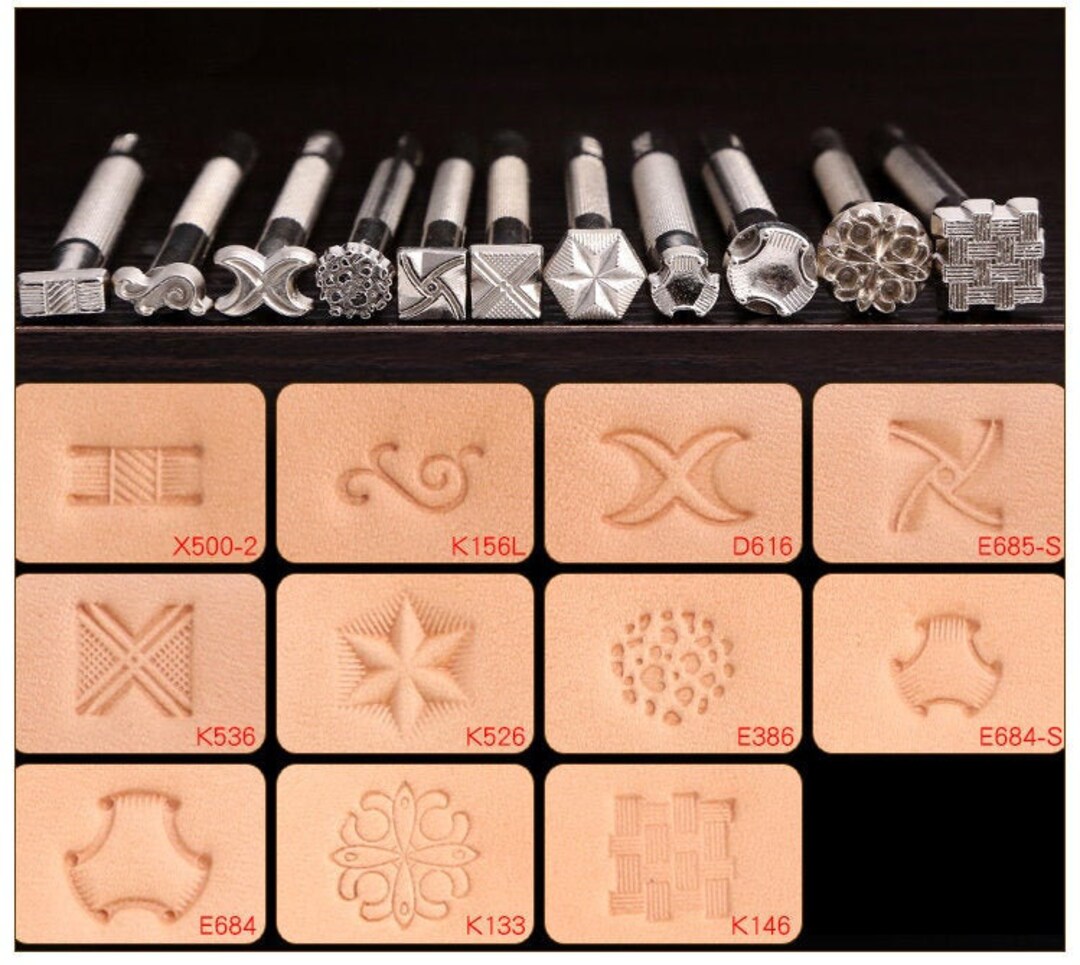 Leather Carving Tool,leather Craving Craft Stamp Punch Etsy