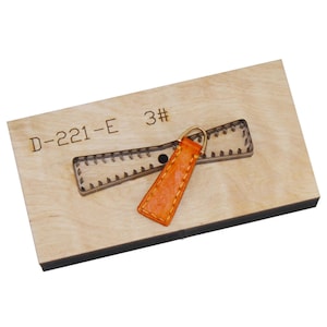 Zipper head Leather Cutting Die Cut Mold,Leather Punch Die Set,Leather Crafts Kraft Tool,Handmade Cutters