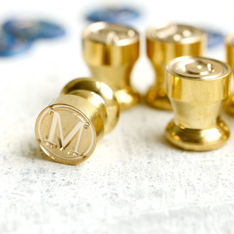 Mini Letters Numbers Wax Seal Stamp With Handlecustom Gifts Etsy