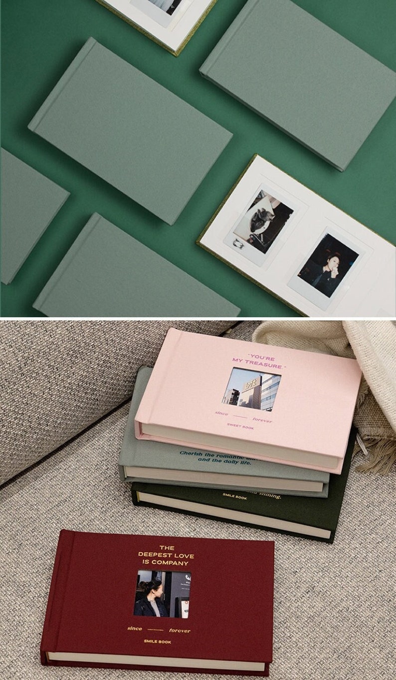 Ready to ship Fuji Polaroid album,Instax Photo Memory Album,Writable Photo Album,3-inch Photo Album,For Polaroid Photo Paper,Valentine Gifts image 1